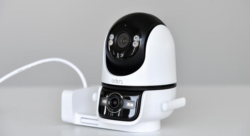 Ez a kamera tényleg mindent lát, és mindent követ — a dupla lencsés technológia a kulcs