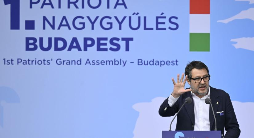 Matteo Salvini szerint a magyar választás fontos az európaiak számára is