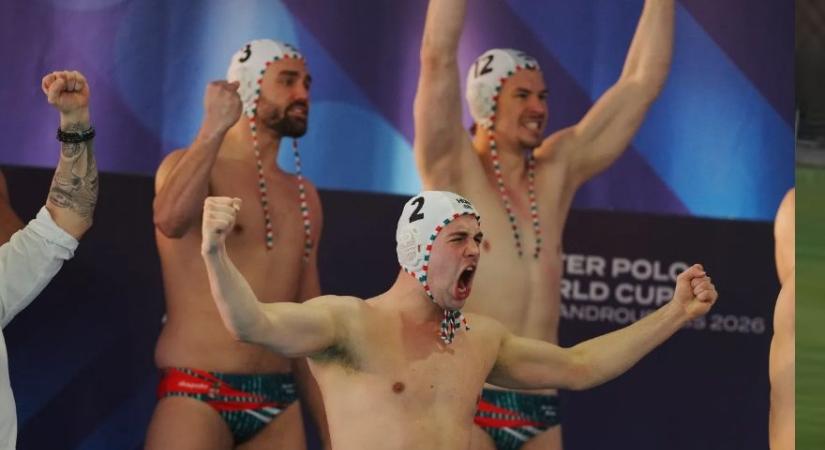 Vízilabda-vk: a magyar válogatott legyőzte a szerbeket