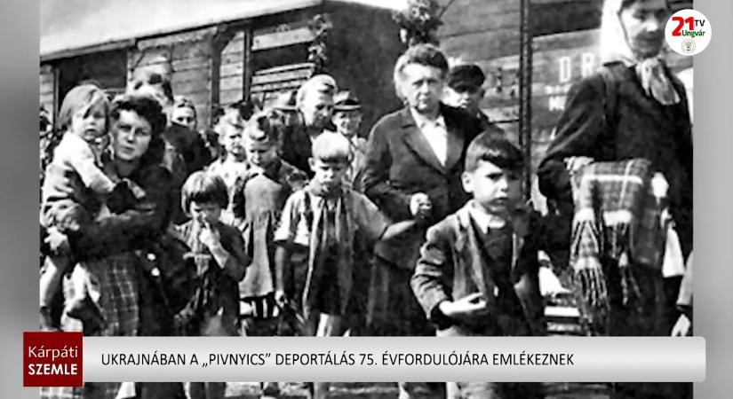 Ukrajnában a „Pivnyics” deportálás 75. évfordulójára emlékeznek (videó)