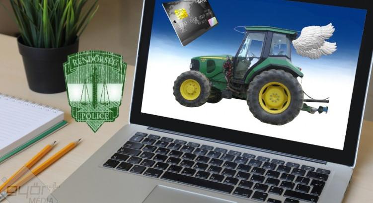 Előre utalt, de a traktor sehol – újabb online csalás Győr környékén