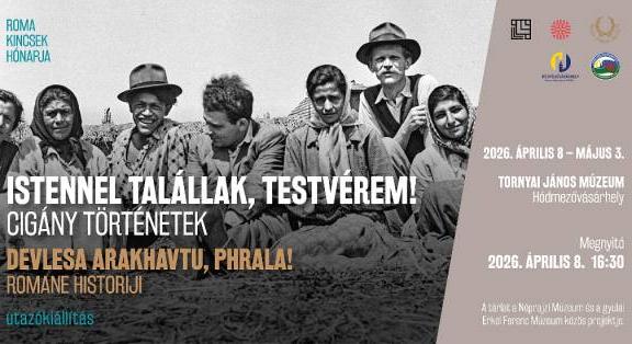Arcok, sorsok és történetek a társadalom pereméről – Cigány történetekről nyílik kiállítás a Tornyai János Múzeumban