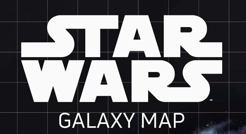 Ilyen még nem volt: Kiadta a Star Wars galaxis hivatalos térképét a Lucasfilm