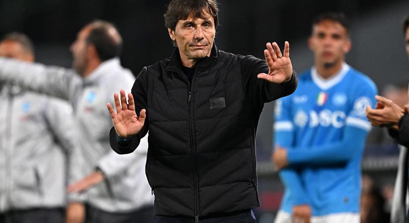 Conte az olasz válogatott kispadjáról: „Hízelgő, de még köt a szerződésem”