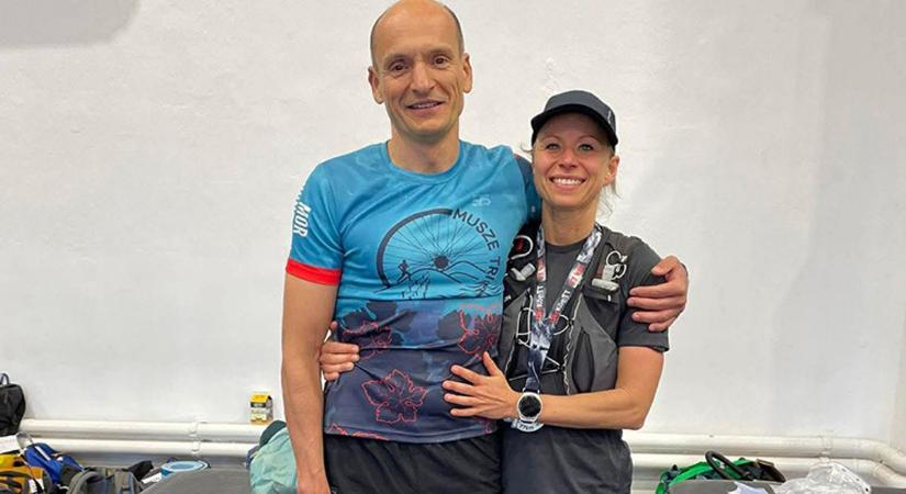 Hihetetlen teljesítmény a Vértesben: a móri házaspár új pályacsúccsal tarolt a Gánt Trailen