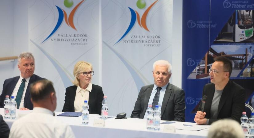 Szijjártó Péter: 1330 milliárd forintnyi beruházás érkezett Nyíregyházára az elmúlt évtizedben