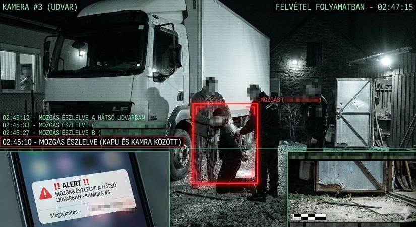Biztonsági kamera buktatta le a kiskunhalasi betörőt
