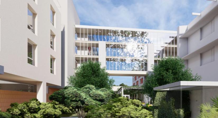 Három, összesen ezerhatszáz férőhelyes diákszállót építene a Debreceni Egyetem – látványtervekkel