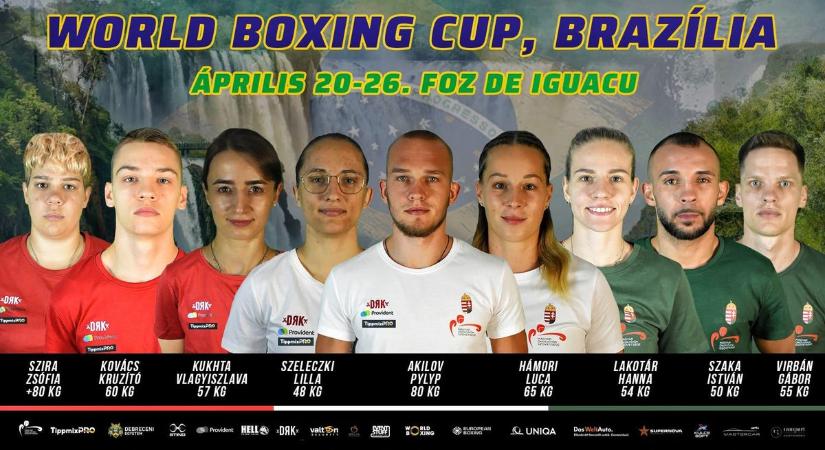 Világkupa: Lakotár Hanna és Hámori Luca Brazíliában bokszol