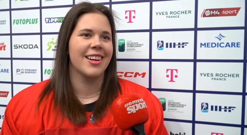 Videó: aranyérmet várnak a vb-re készülő magyar női jégkorong-válogatott játékosai