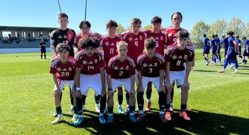 Szögletgóllal nyert az U15-ös magyar válogatott - videó