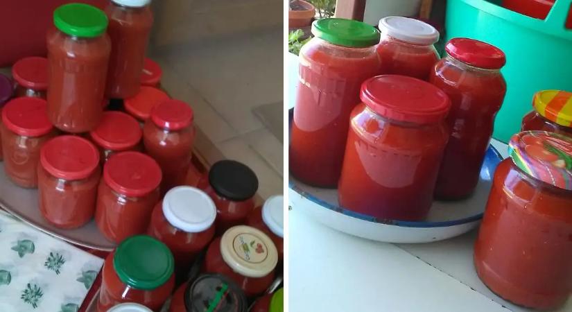 Vége a vizezett bolti paradicsomlének! Ez a házi recept olyan sűrű, hogy megáll benne a kanál