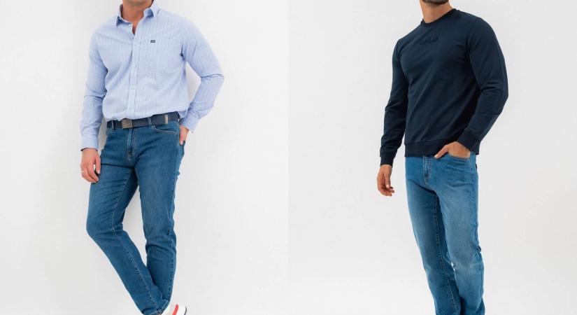 Férfi farmernadrág: biztos alapdarab hétköznapokra