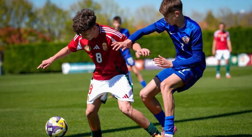 Szögletből (!) is betaláltak a mieink: az U15-ös válogatott legyőzte Horvátországot