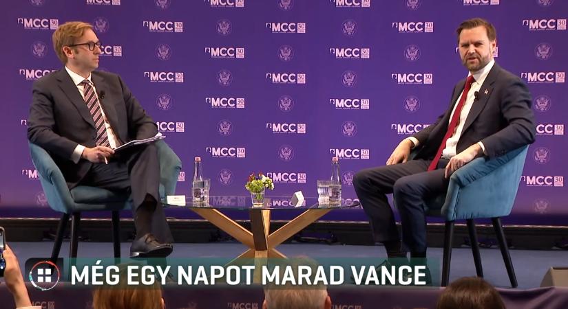 „Szenny zúdul Orbánra” – Vance Budapesten állt ki a magyar miniszterelnök mellett