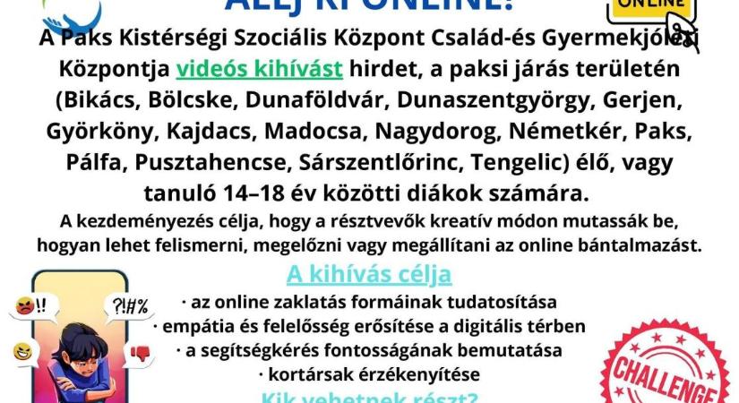Fiatalokat szólít meg az „Állj ki online!” kampány