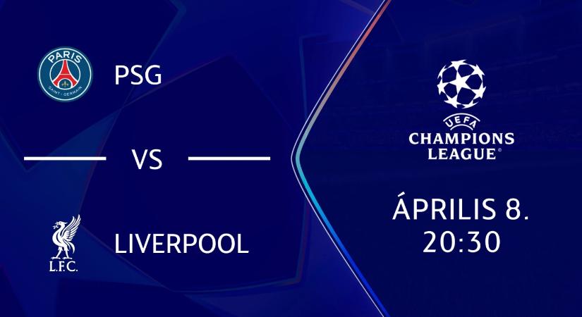 Mutatjuk, hogyan nézheted online a PSG-Liverpool meccset!