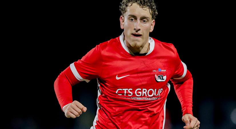 Újabb mérföldkő: a magyar csatár is bekerült az AZ Alkmaar Kl-negyeddöntős keretébe