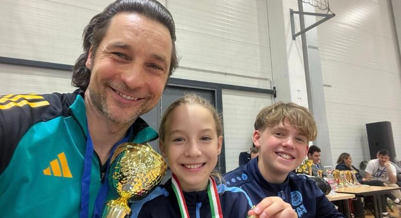 Szárnyal a tatai vívólány, ezúttal Pécsről vihetett haza aranyérmet