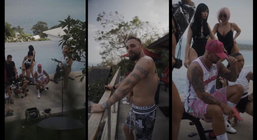 Exkluzív felvételek: BSW Matyi és Gaben stúdiót rendezett be a világ másik felén