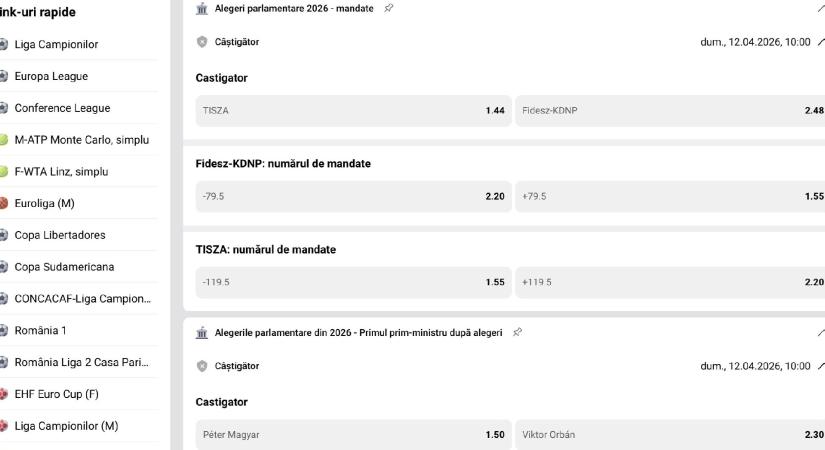 Már a román fogadóirodák sem bíznak a Fidesz győzelmében