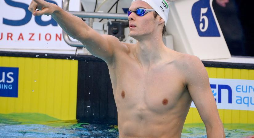 Kós Hubert rekordokat döntve tarolt, saját elvárásait is felülmúlta az úszóbajnokságon