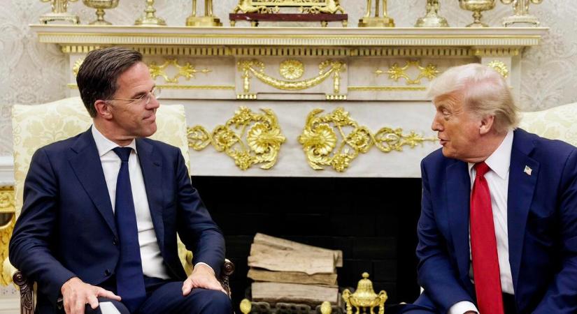 Zárt ajtók mögött olvasott be Trump a NATO első emberének
