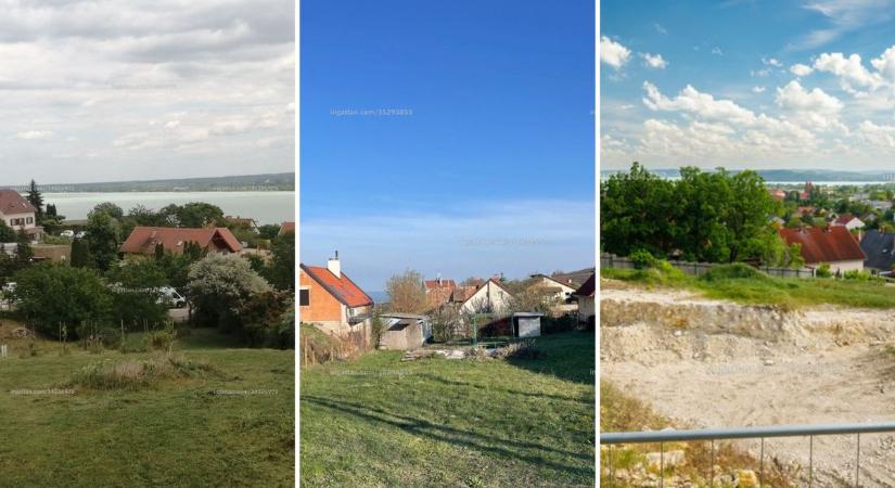 Balatoni építési telkek: égbe szökő árak mellé jár az örök panoráma (fotókkal)
