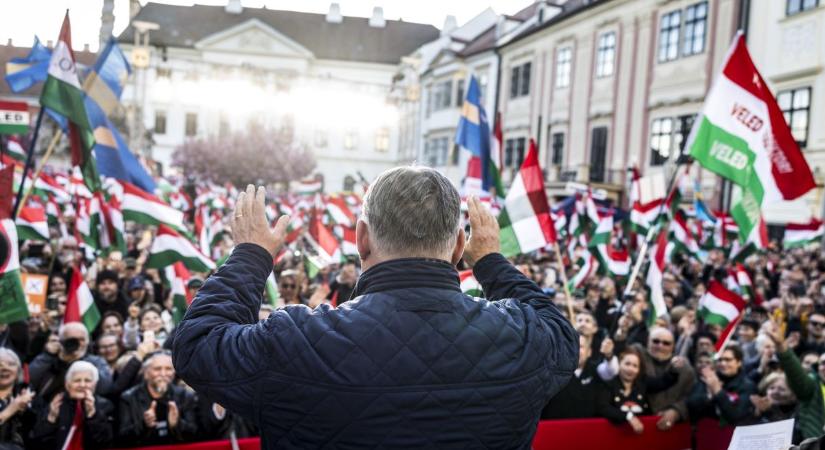 Orbán Viktor Sopronban: „A következő négy év kulcsszava a kimaradás”