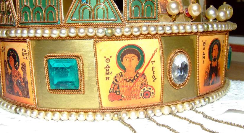 Szent Dömötör, Szent Kazilda és Szent Waldetrudis