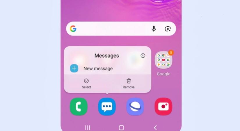 Hivatalos: letörlik minden Samsung telefonról a gyári üzenetküldő alkalmazást