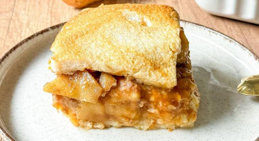 Ellenállhatatlan, maradékmentő almás-diós máglyarakás: kalács az alapja