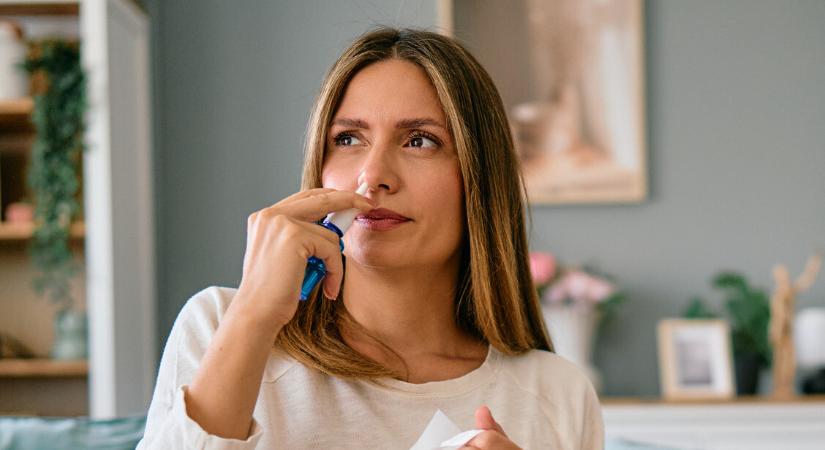 A legtöbben rosszul használják az orrspray-t – ezért nem hat úgy, ahogy kellene