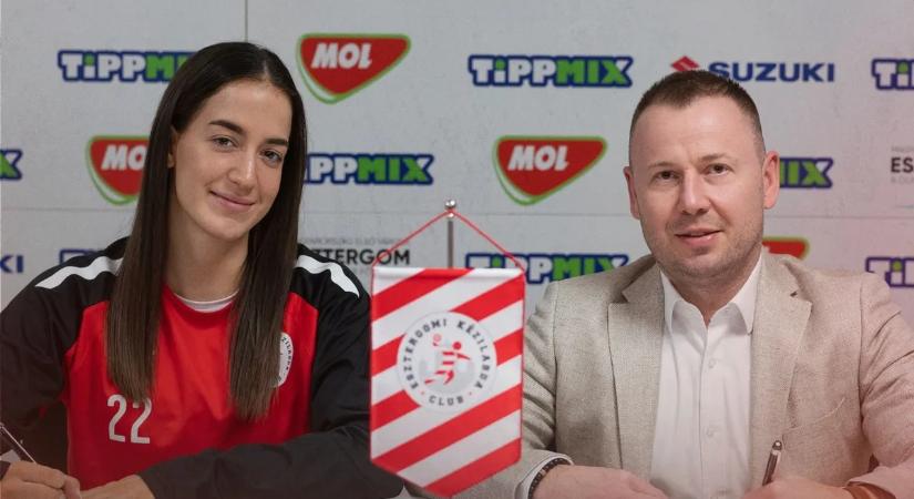 Női kézilabda: szerződést hosszabbított az Esztergom balszélsője