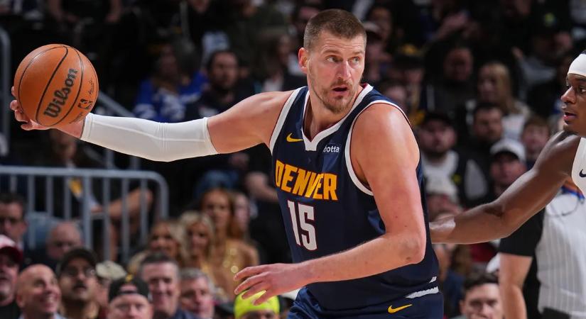 NBA: a Thunder ismét első nyugaton, Jokics tripla duplával vezette győzelemre a Denvert