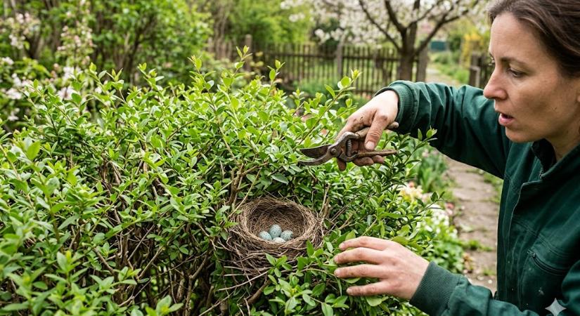 Ne nyírd le még azt a bokrot! Így teszik tönkre a magyar kertek a fiókák tavaszát
