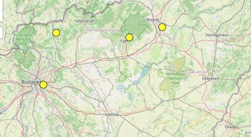 Megerősítették: földrengés volt Egernél