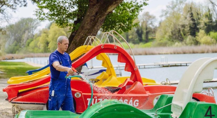 Ingyenesen indul a strandszezon a sopronkőhidai Tómalmon