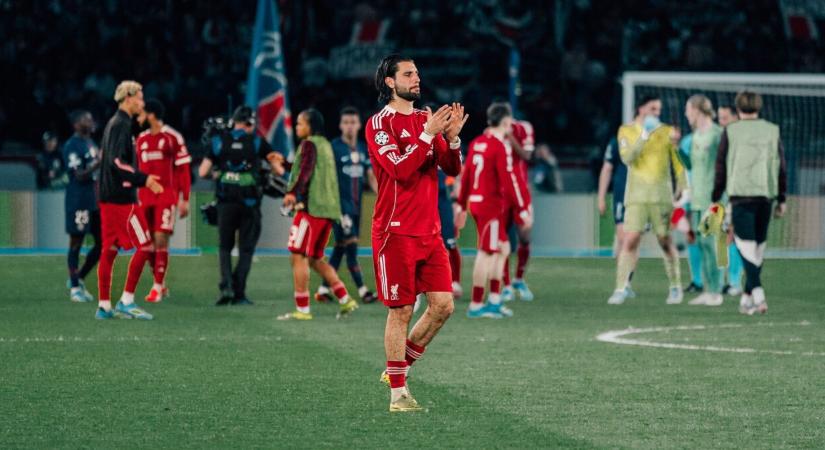 A Liverpool simán kikapott a PSG-től a BL-ben, Szoboszlai Dominik ennek ellenére bizakodó
