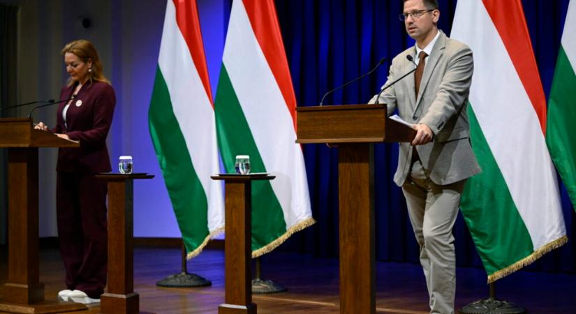 Kormányinfó – Gulyás Gergely és Vitályos Eszter sajtótájékoztatót tart