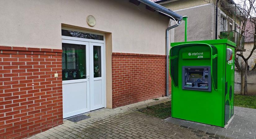 ATM az Egészségháznál: új szolgáltatás a vasi faluban