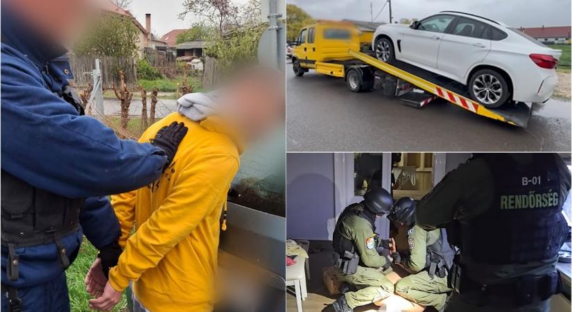 Luxusautók, zálogjegyek, milliók: jólétben dőzsölő bandára csaptak le a debreceni rendőrök, nem akármiből éltek – fotókkal, videóval