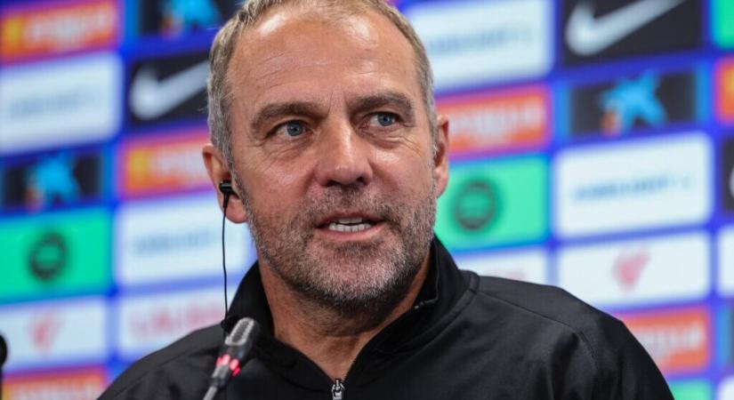 Hansi Flick szerint egy teljesen jogos tizenegyest vettek el a Barcelonától a Bajnokok Ligájában