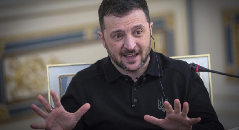 Volodimir Zelenszkij: a magyar emberek kezében van a döntés, nem akarok beleszólni a választásokba