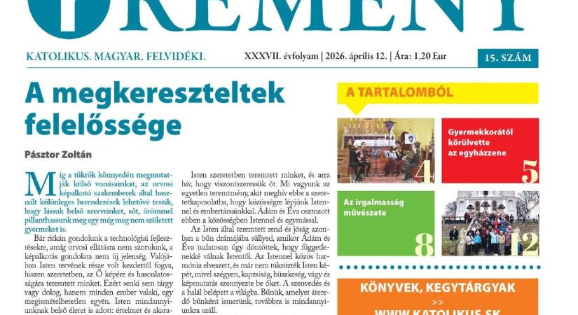 A fehérvasárnapi Remény új lendületre is buzdítja a megkeresztelteket
