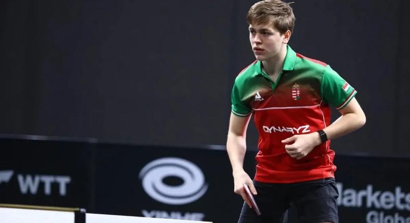Asztalitenisz WTT: András továbbjutott, Szántosi kiesett az első fordulóban