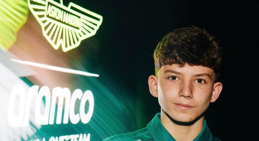 Magyar fiatal került az Aston Martin Forma-1-es csapat versenyzőakadémiájához