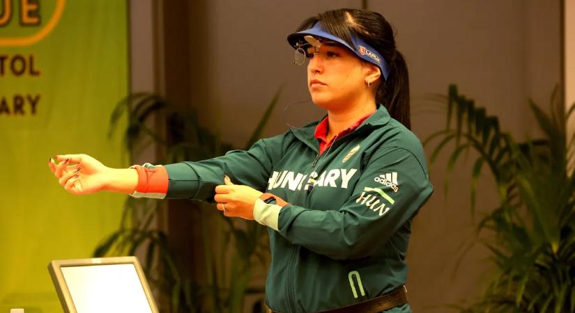 Sportlövő-vk: Fábián Sára ötödik sportpisztolyban