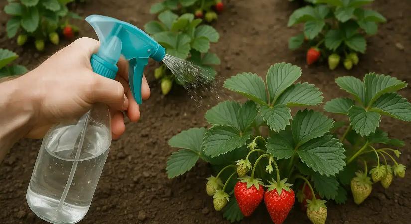 Ne használj sima vizet! Ez a házi keverék az oka annak, hogy a szomszéd epre ökölnyi méretű és mézédes