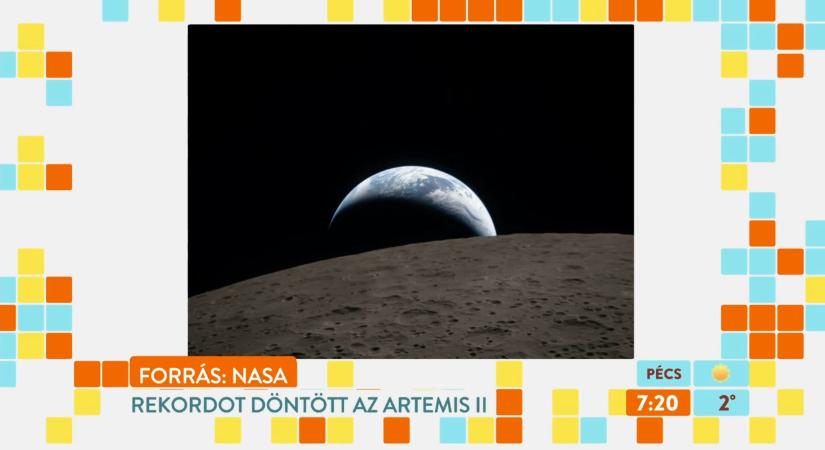 Emberi rekord a Hold körül: Artemis II és a lenyűgöző felvételek